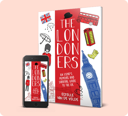 red and white the londoners book cover
