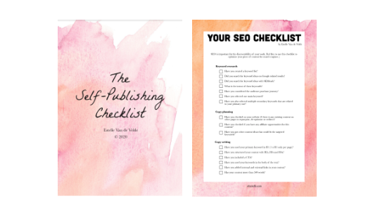 seo-checklist-and-self-publishing-checklist
